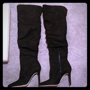 Jessica Simpson Knee high microsuede boots